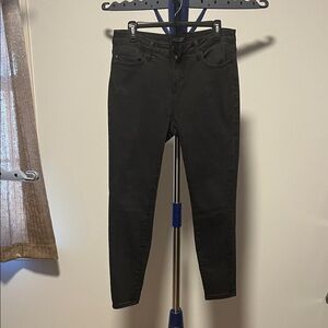 Judy Blue Women's Dark Black Skinny Jeans